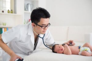 Chẩn đoán suy hô hấp cấp ở trẻ sơ sinh